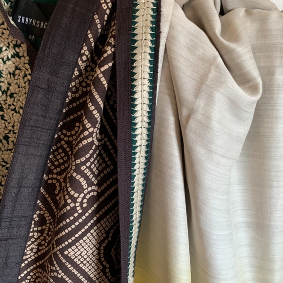 Men’s Sabyasachi Kurta with shawl set green and cream. Perfect condition - Picture 7 of 14